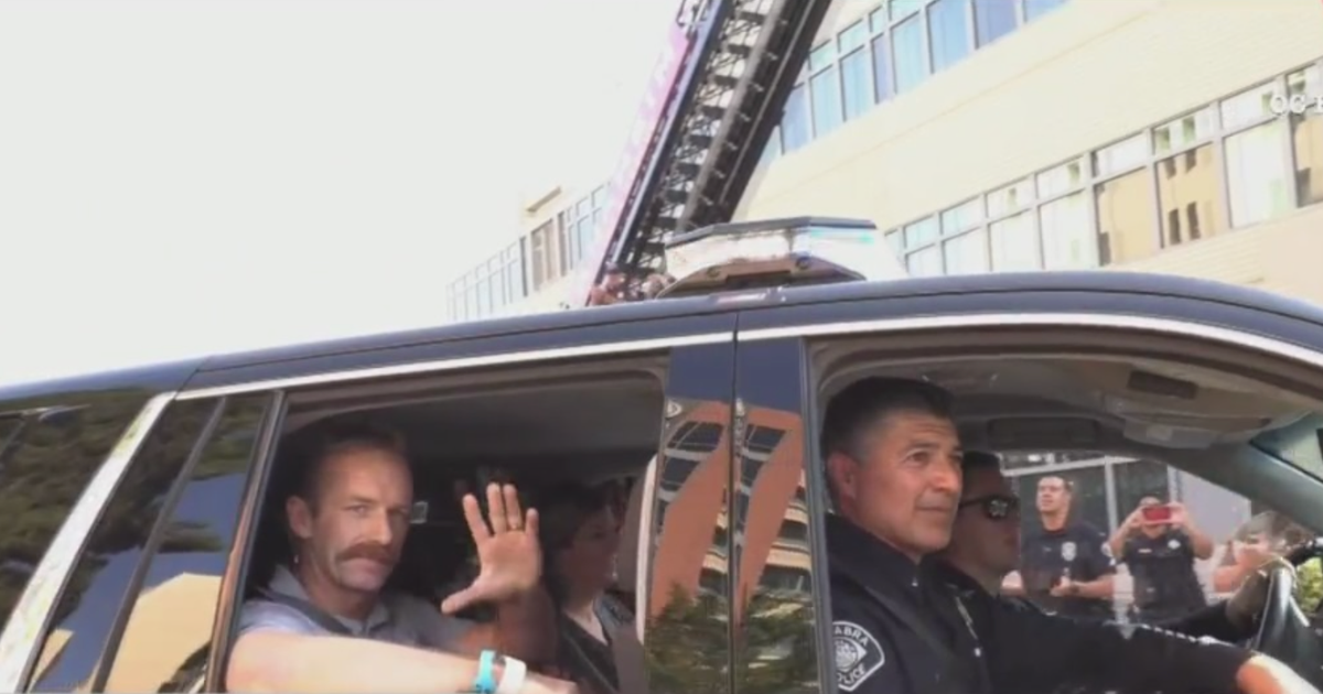 Officer Mark Milward, Shot Outside La Habra Police Station, Released