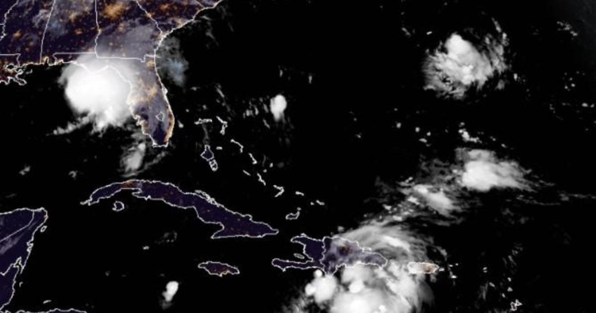 Three tropical storm systems threatening Florida, Haiti and Bermuda