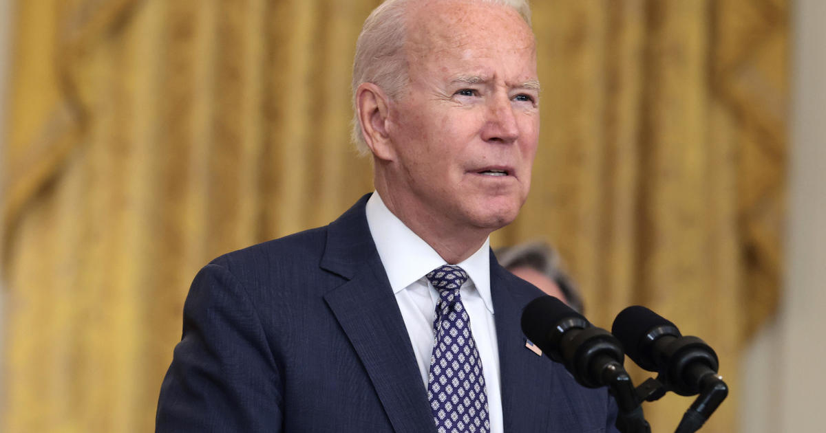 Biden job approval falls; handling of troop removal is negative but support for withdrawal remains — CBS News poll