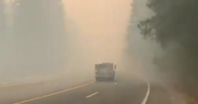 Hazardous conditions from Caldor Fire threaten area