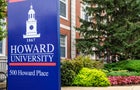 Washington DC, Howard University campus sign 