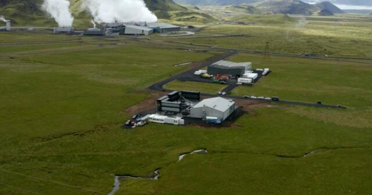 Iceland rolls out devices to help capture and bury carbon dioxide in effort to fight climate change