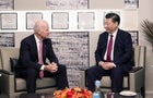 SWITZERLAND-DAVOS-CHINA-XI JINPING-BIDEN-MEETING 