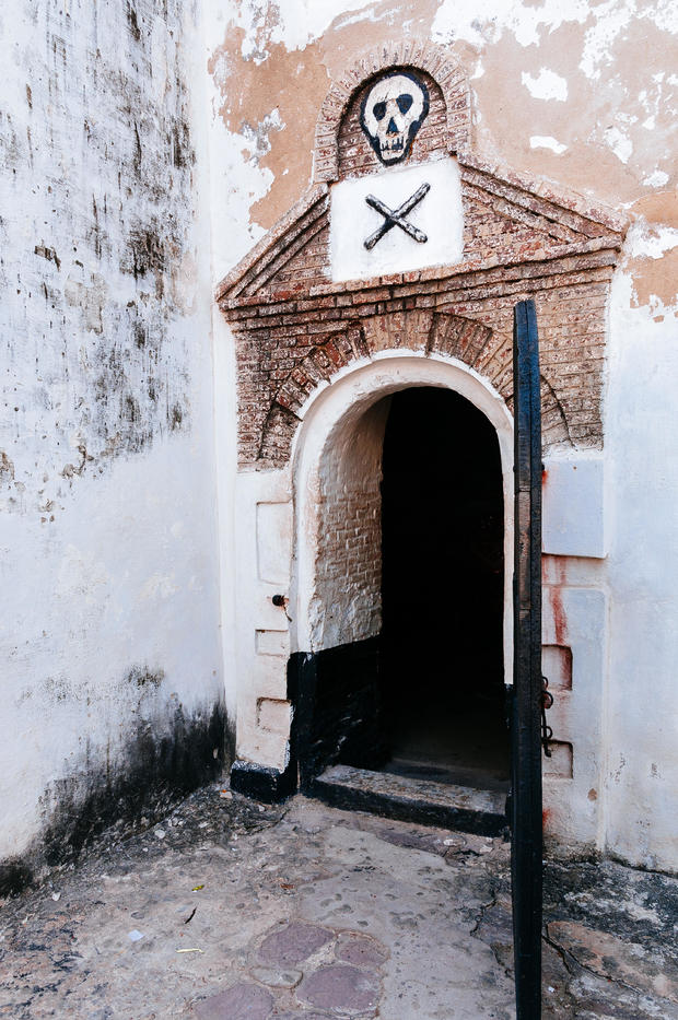 Dungeon in Elmina castle 