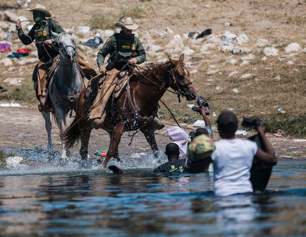 APTOPIX Mexico Border Migrant Camp