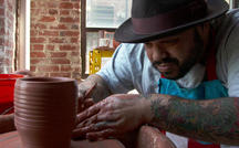Philadelphia pottery artist Roberto Lugo 