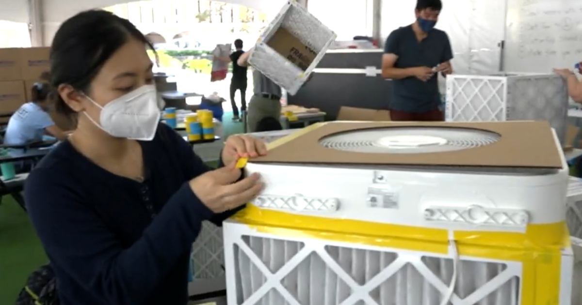 New air purifiers filter at least 90% of COVID-carrying particles, researchers say - Vimarsana News