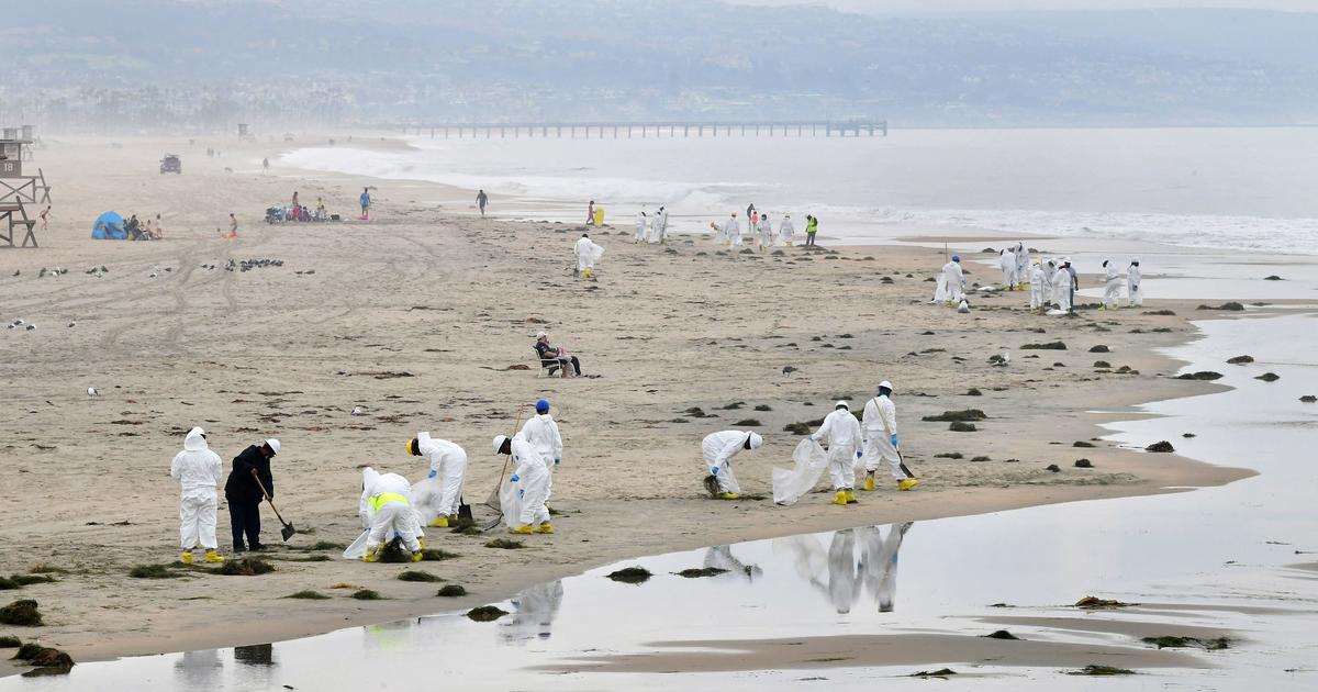 California oil spill now believed to be much smaller than originally feared