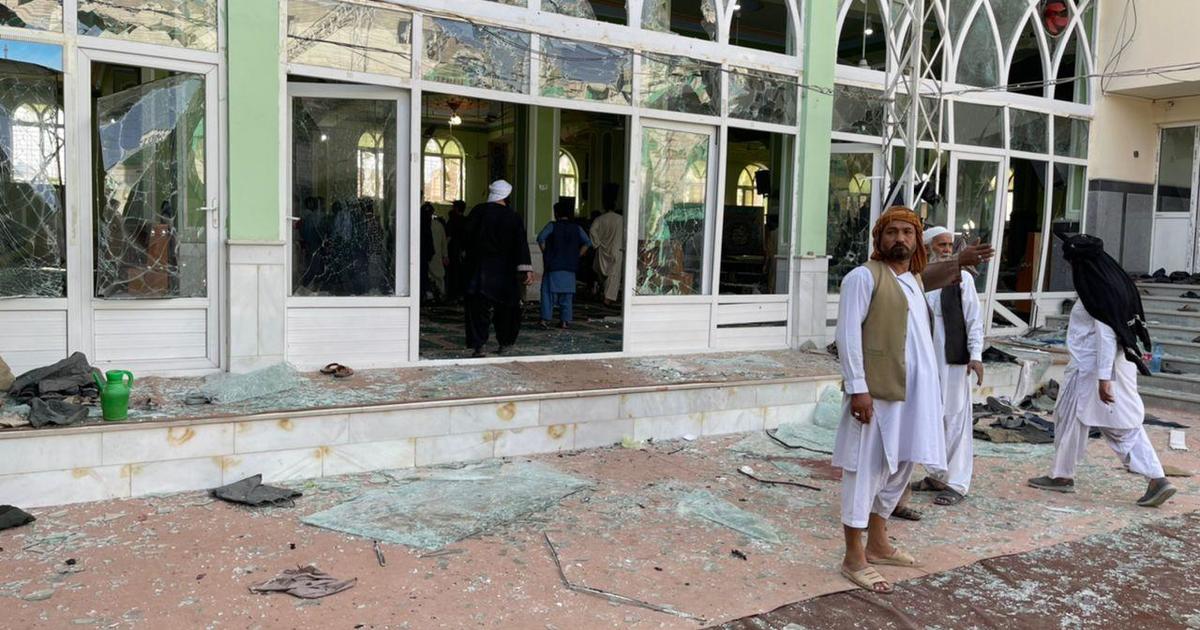 Dozens killed in explosion at mosque in southern Afghanistan