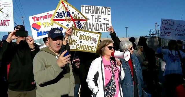 Thousands protest in California as student vaccine mandates are imposed