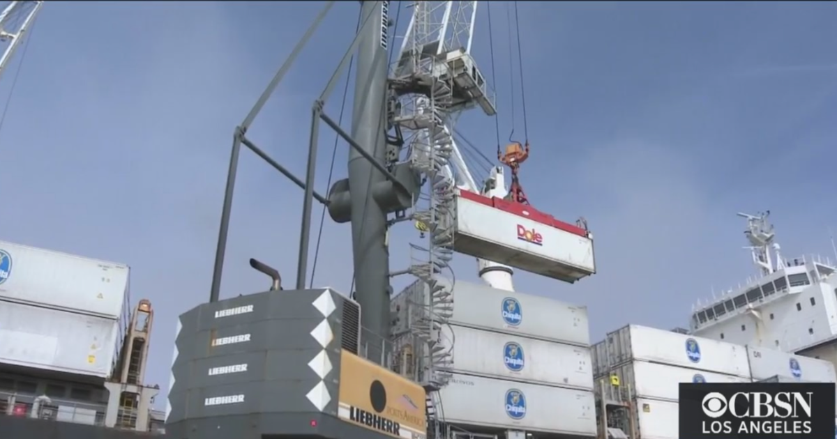 Port Hueneme 'Relief Valve' For Congestion At Ports Of LA And Long Beach CBS Los Angeles