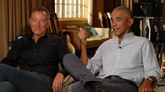Barack Obama and Bruce Springsteen talk "Renegades" 