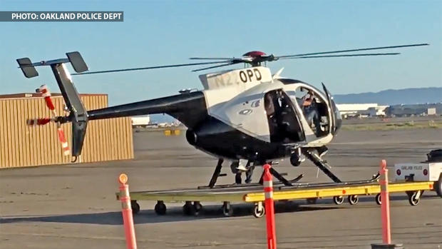 Oakland Police Dept. ARGUS Helicopter 