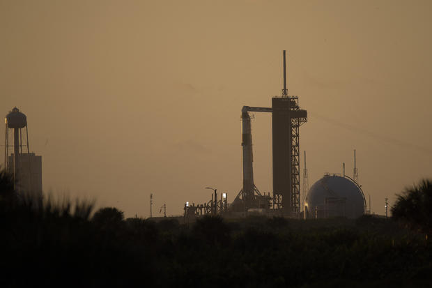 SpaceX And NASA Prepare For Sunday's Crew Dragon Launch 
