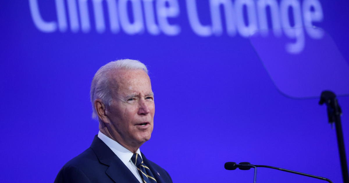 Biden says Trump's withdrawal from Paris climate pact put us "behind the eight ball"