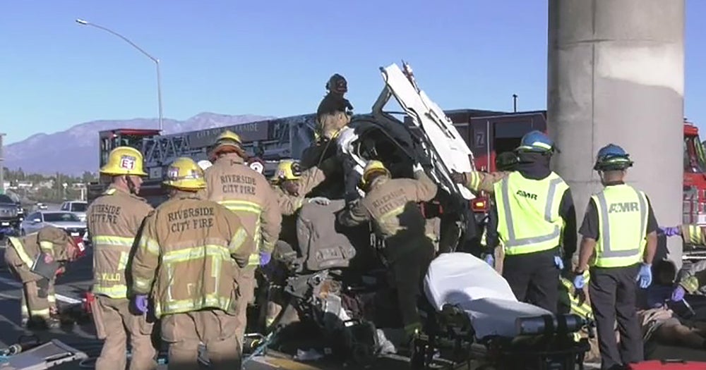 1 Killed, Several Children Injured In Multi-Vehicle Crash On 215 ...