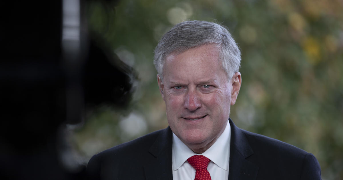 House January 6 committee recommends contempt charges against Mark Meadows – CBS News