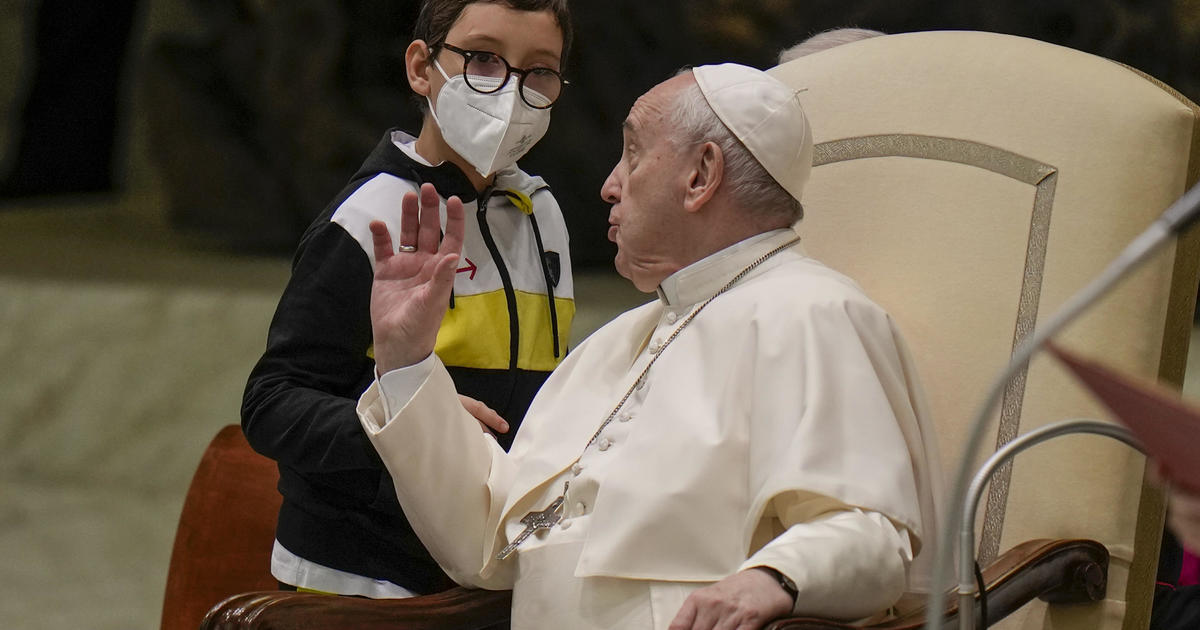 Pope Francis performed a miracle on boy who walked onstage at Vatican, mother says