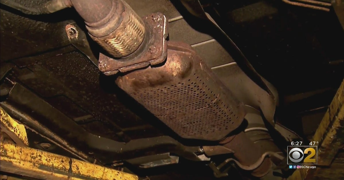Spray Painting Catalytic Converters May Curb Thefts, Say Evanston Police; 'Marking Event' Sees