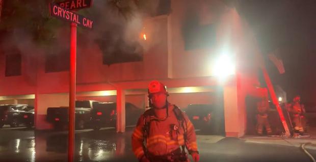 Sleeping Man Rescued From Burning Laguna Niguel Apartment Fire Thanks To Thermal Imaging Camera 