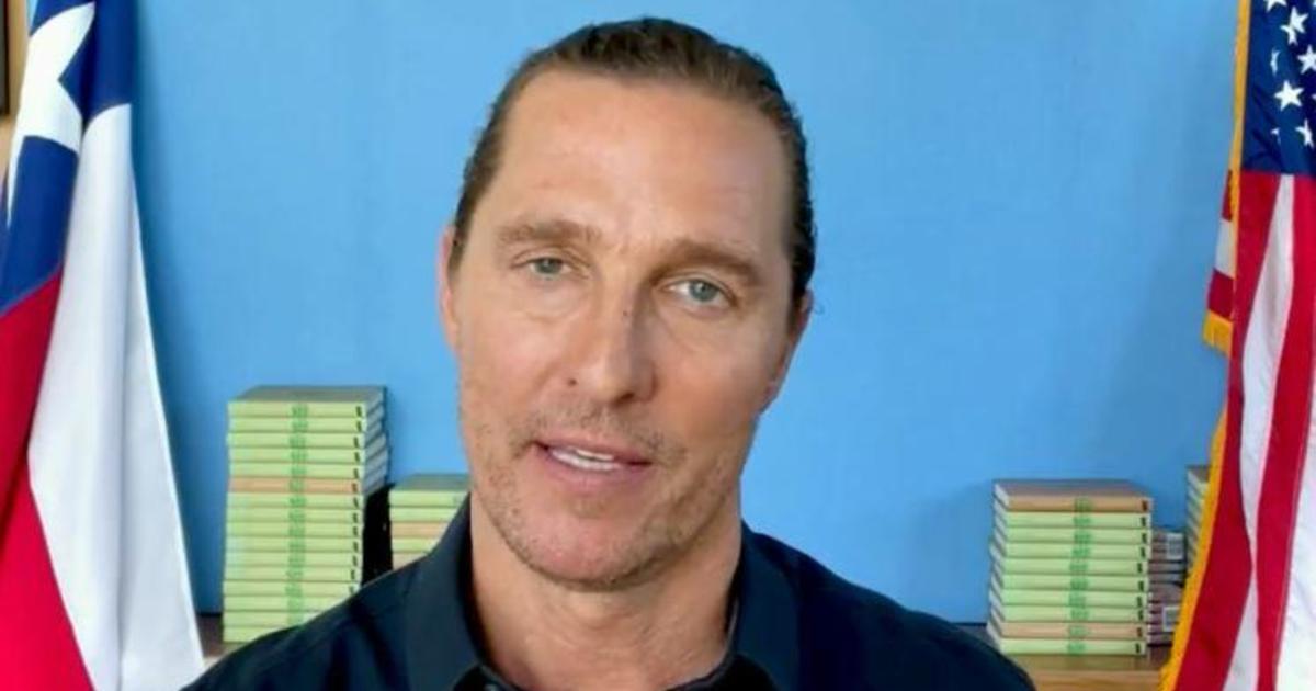 Matthew McConaughey won't run for governor of Texas "at this moment"