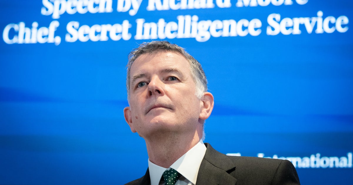 British spy chief on why China is the single greatest priority