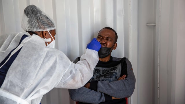 Covid-19 Testing at Testaro Sites as South Africa's Omicron Cases Rise