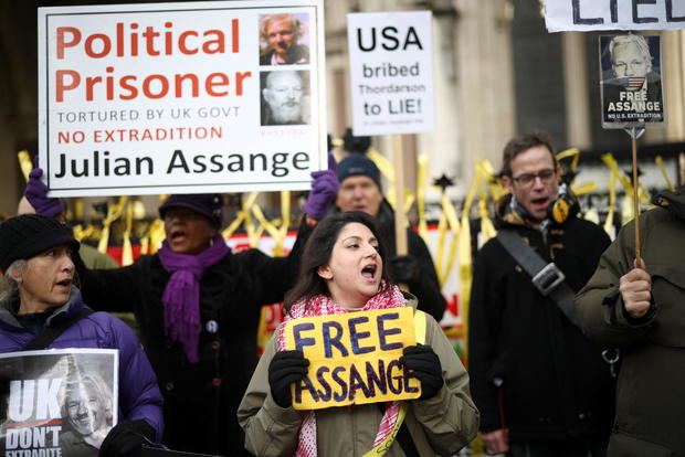 British court to make ruling on U.S. appeal to extradite Assange 