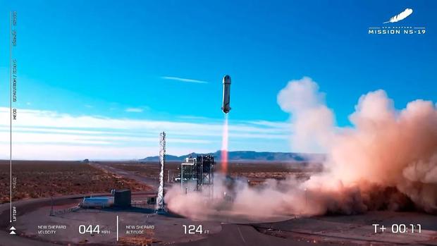 Blue Origin launch 