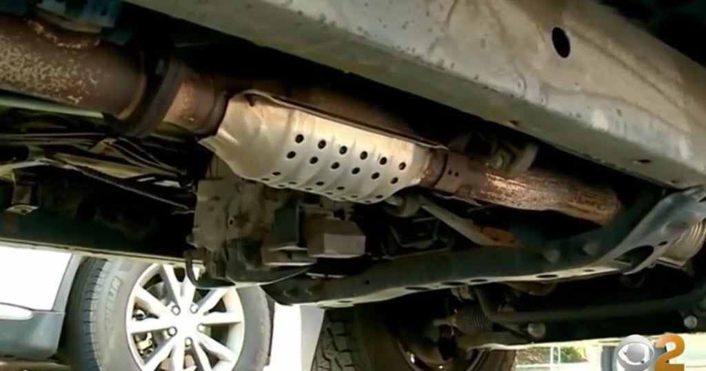 Catalytic Converter Thefts Citywide Up About 300, Police Say CBS New