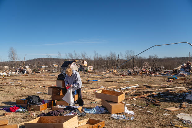 Biden Approves Help For Kentucky After Tornadoes Kill Dozens 