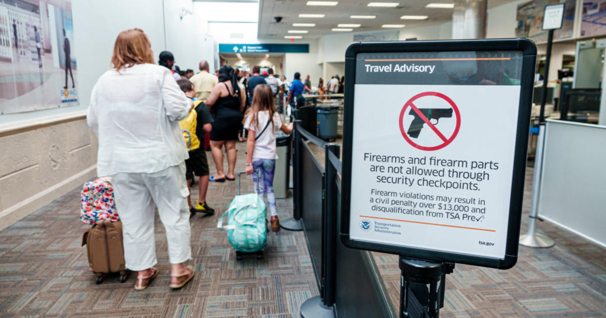 Record-breaking number of guns confiscated by TSA in 2021