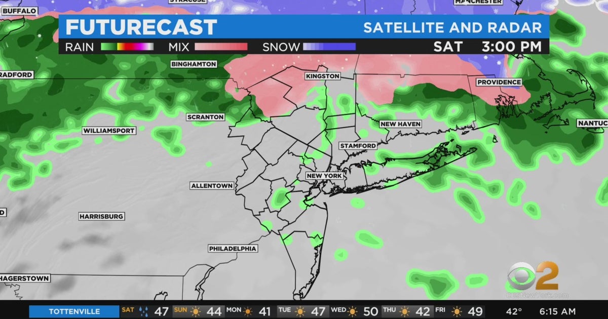 New York Weather CBS2's 12/18 Saturday Morning Update CBS New York