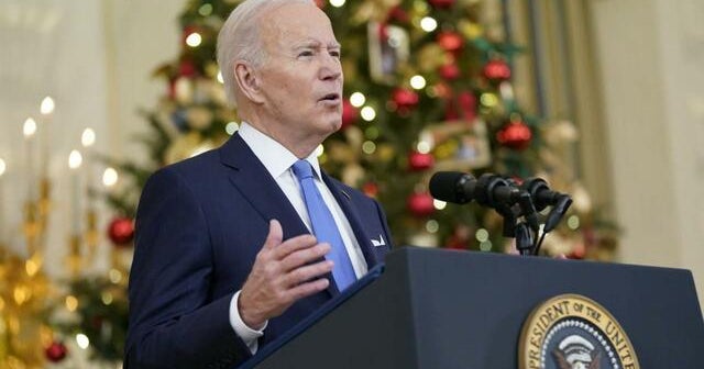 Biden announces plan to send at-home COVID tests as Omicron surges across the U.S.