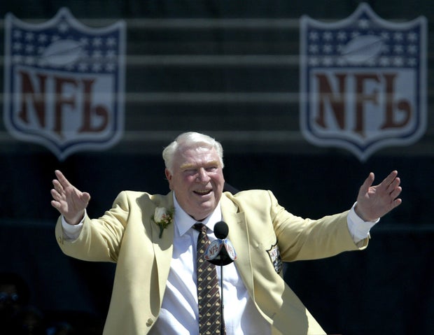 NFL Hall of Fame Induction - John Madden 