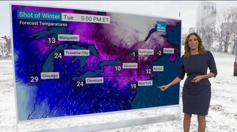 Record cold headed for Northeast 