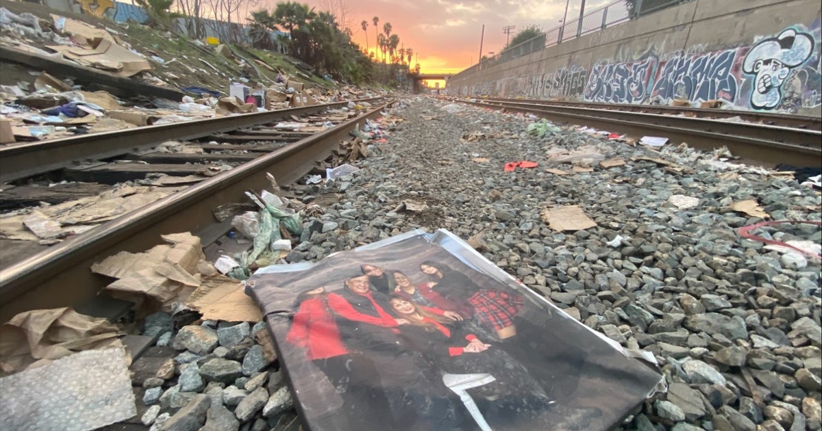 Thieves Litter Train Tracks With Family Mementos CBS Los Angeles