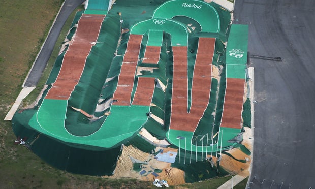 Rios Olympische Austragungsorte wurden 7 Monate nach den Spielen größtenteils verlassen