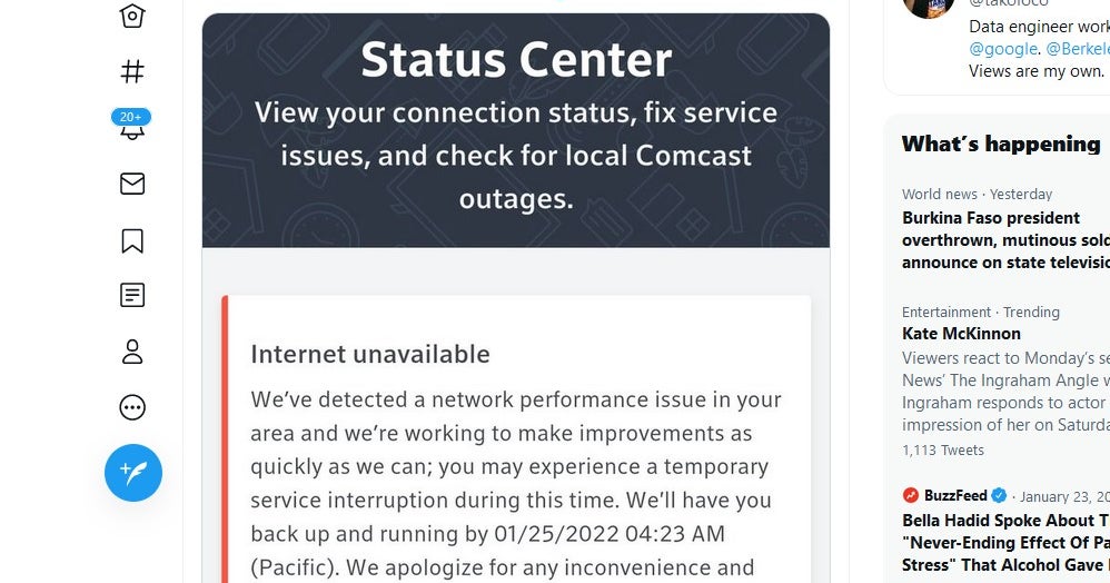 Comcast Internet Outage In My Area Xfinity Comcast Outage In San Francisco - Bay Area - Cbs San Francisco