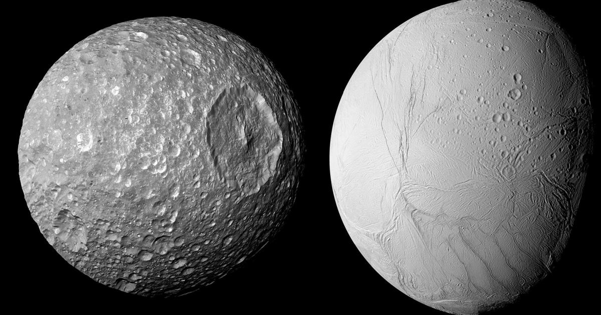 It looks like the "Death Star" — but Saturn's tiny frozen moon could actually be a "stealth" ocean world, scientists say