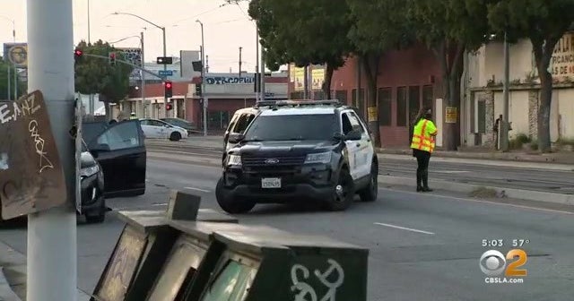 Woman Found Dead In Car From Apparent Suicide Near Downtown LA - CBS ...