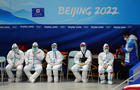 Beijing 2022 Winter Olympics medical staff in protective gear 
