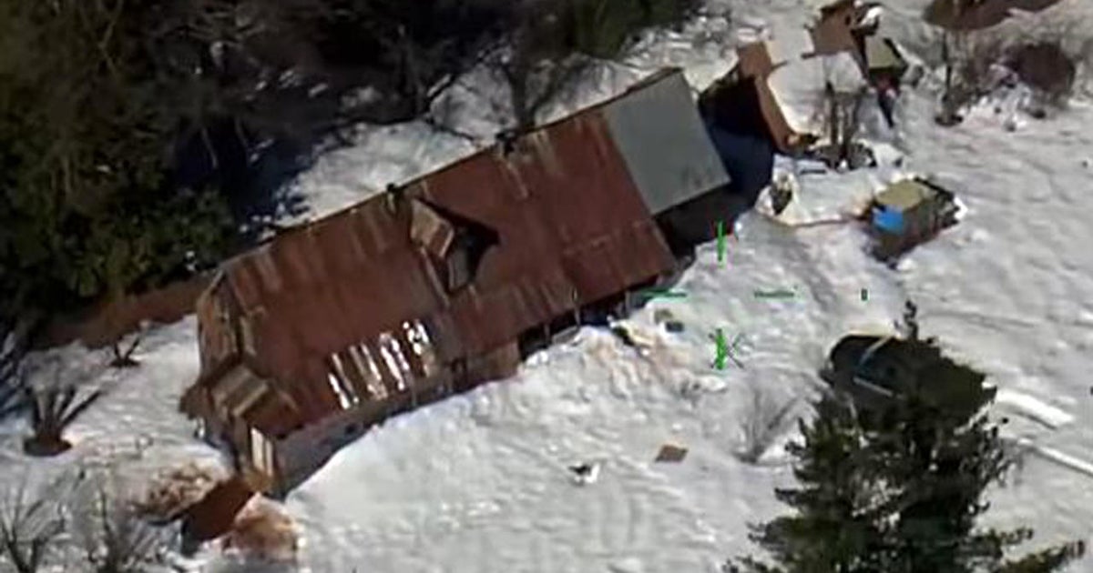 Two people and dog rescued from snowedin California cabin after nearly