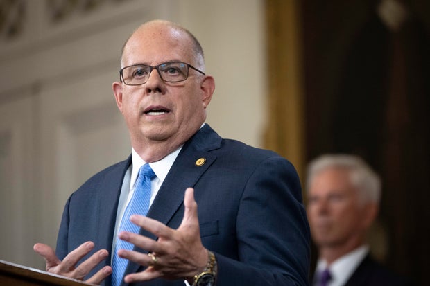 Maryland Gov. Hogan Provides Covid-19 Updates 