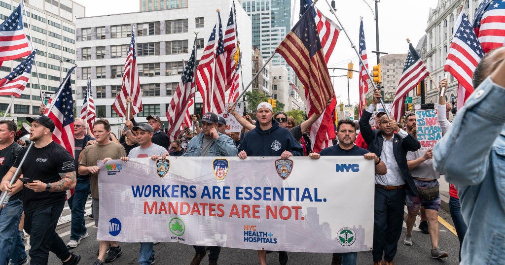 Nearly 3,000 New York City workers could be about to get fired for not being vaccinated