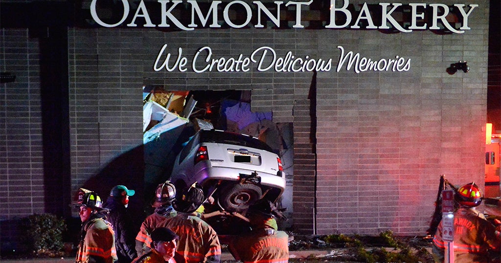 Vehicle Slams Headfirst Into Oakmont Bakery, Narrowly Misses Hitting 3