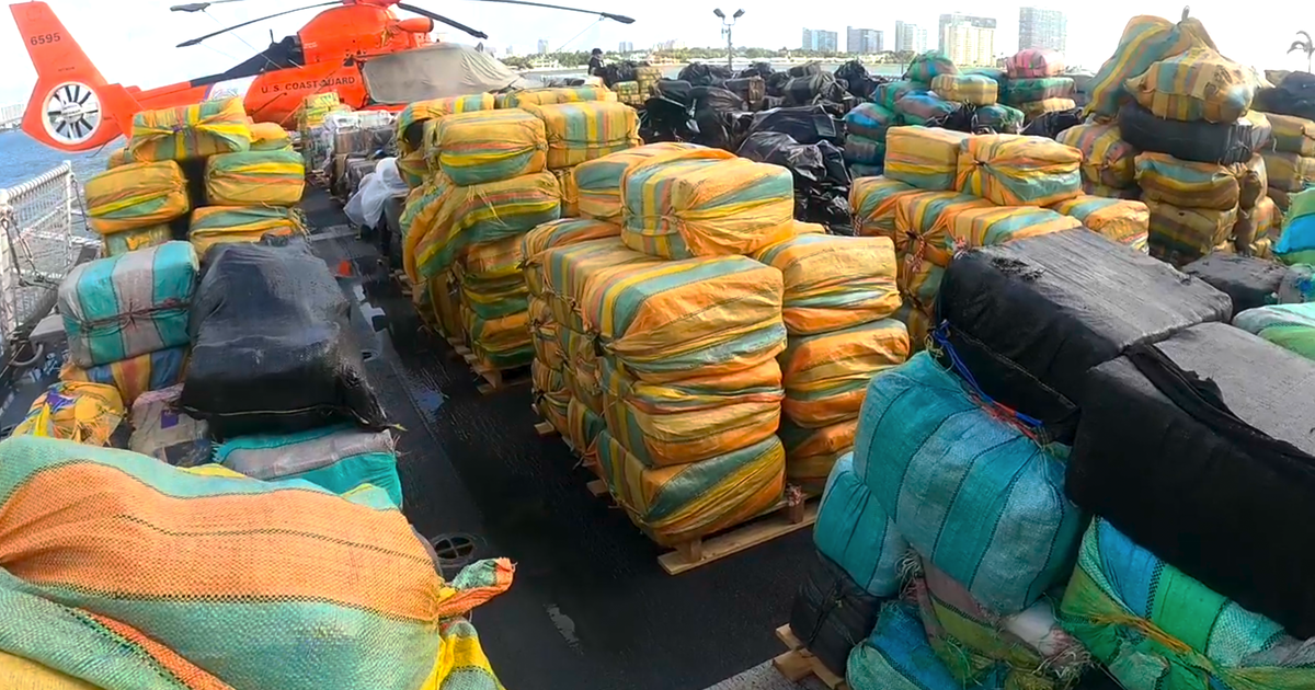 Coast Guard seizes more than $1 billion worth of illegal cocaine and marijuana
