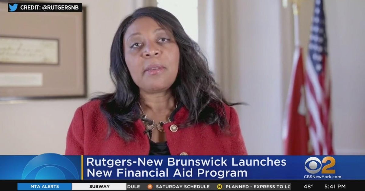 Rutgers launches new financial aid program CBS New York