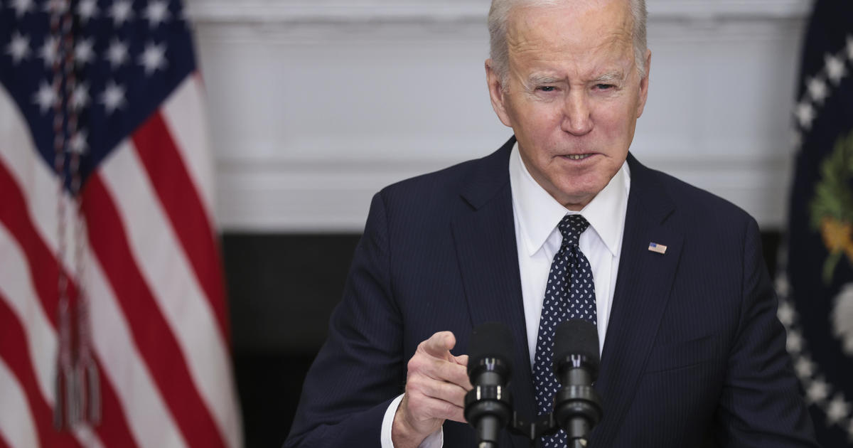 Watch Live: Biden updates nation as U.S. vows new Russia sanctions