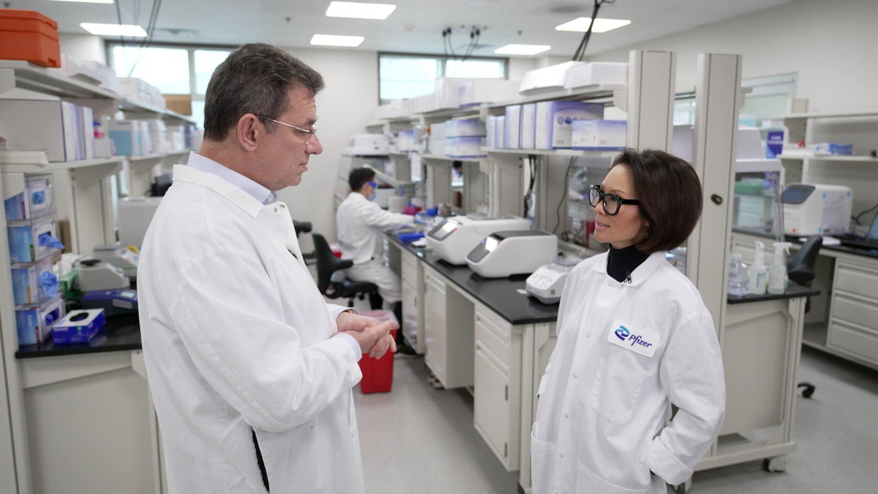 Behind the scenes of the Pfizer COVID-19 vaccine - CBS News